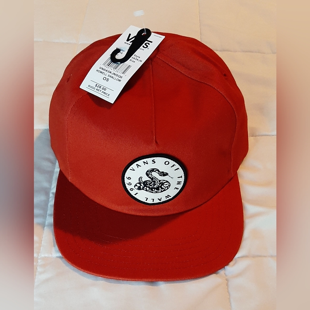Vans Howell Shallow Snapback Hat *NWT*